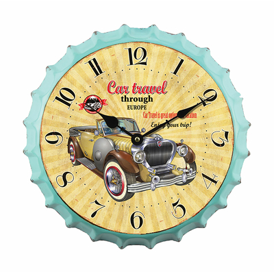 Horloge automobile vintage US 36 cm