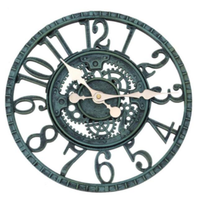 Horloge murale en résine Vintage