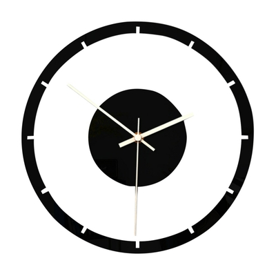 Style-nordique-horloge-murale-silencieuse-transparente-acrylique-horloge-maison-salon-r-tro-fer-visage-rond-noir