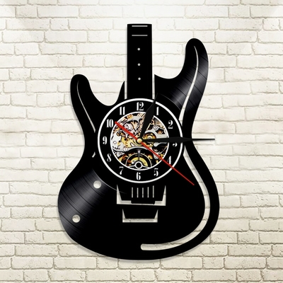 Vinyle-Record-mur-LED-horloge-Design-moderne-musique-th-me-guitare-horloge-murale-montre-d-cor