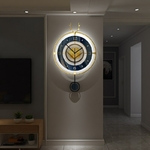 Horloge-murale-en-m-tal-t-te-de-cerf-avec-lumi-res-style-nordique-luxe-rond