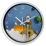 Horloge murale astronaute silencieuse – 20,3 cm