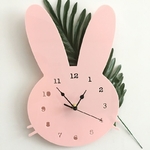 Quartz-aiguille-lapin-horloge-silencieuse-pendentif-mural-cadeau-moderne-tenture-murale-horloges-m-caniques-acrylique-d