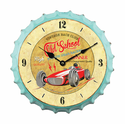 Horloge automobile vintage US 36 cm - Nos Horloges Murales/Horloge Vintage  - L'Horloge Murale