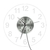 Horloge-murale-illumin-e-chiffres-arabes-Vintage-d-corative-ronde-en-acrylique-d-coration-pour-la