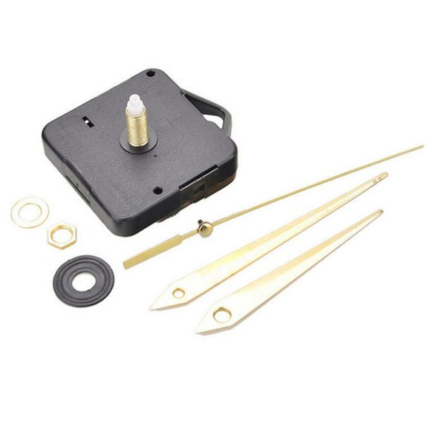 Gettimore Mécanisme Horloge Quartz Silencieux Haute Couple - Pour Cadran 50-60cm Doré