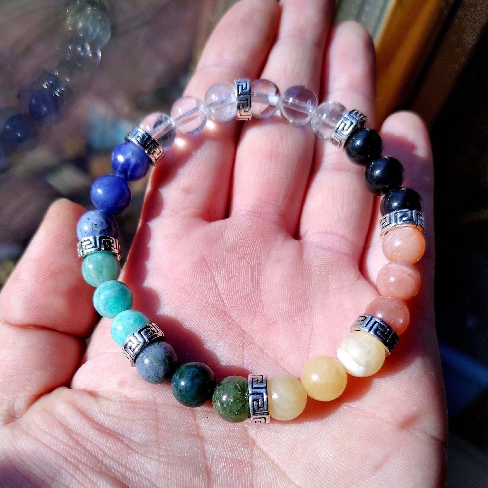 Bracelet 7 chakras