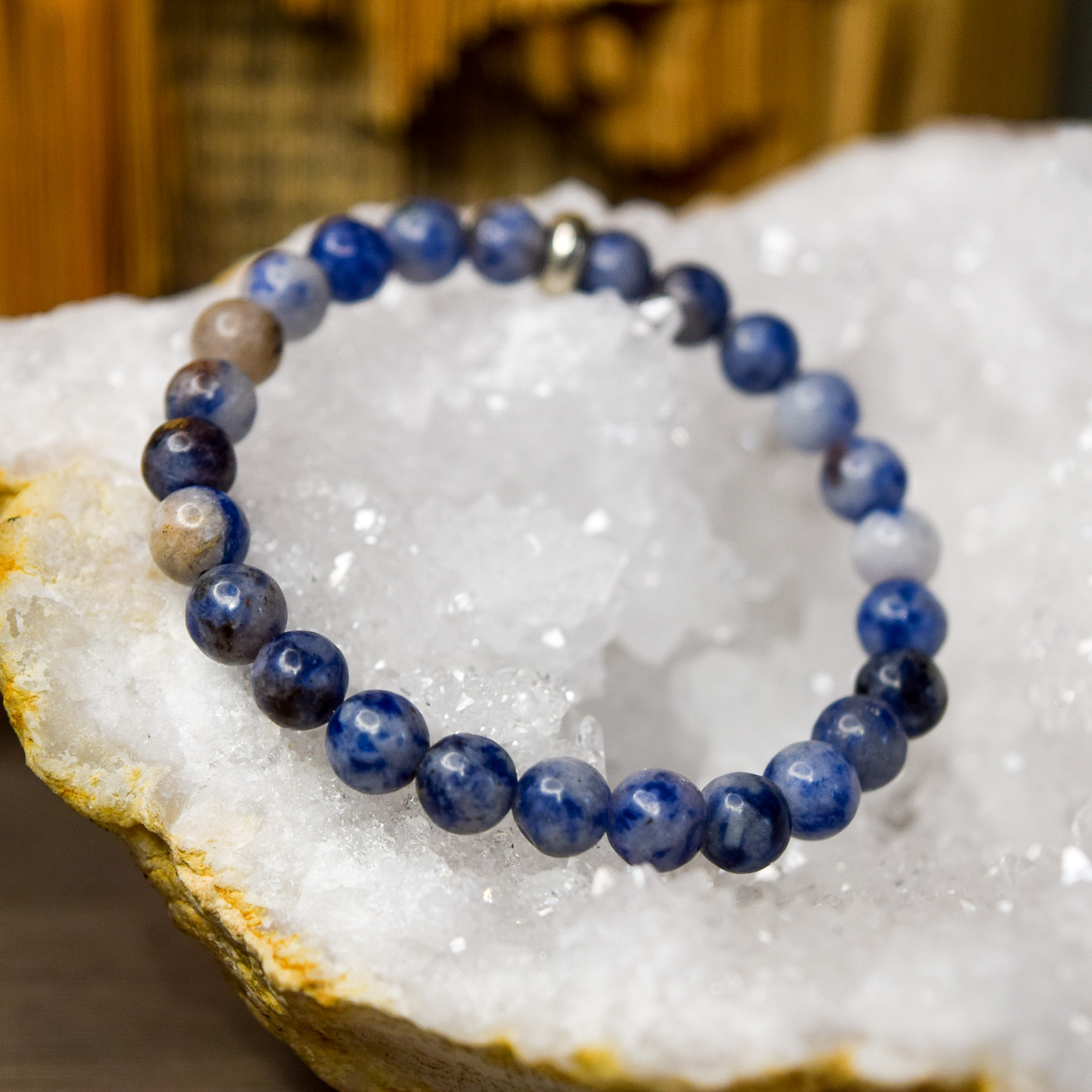 Bracelet Hypersensibilité & Maîtrise émotionnelle en Sodalite