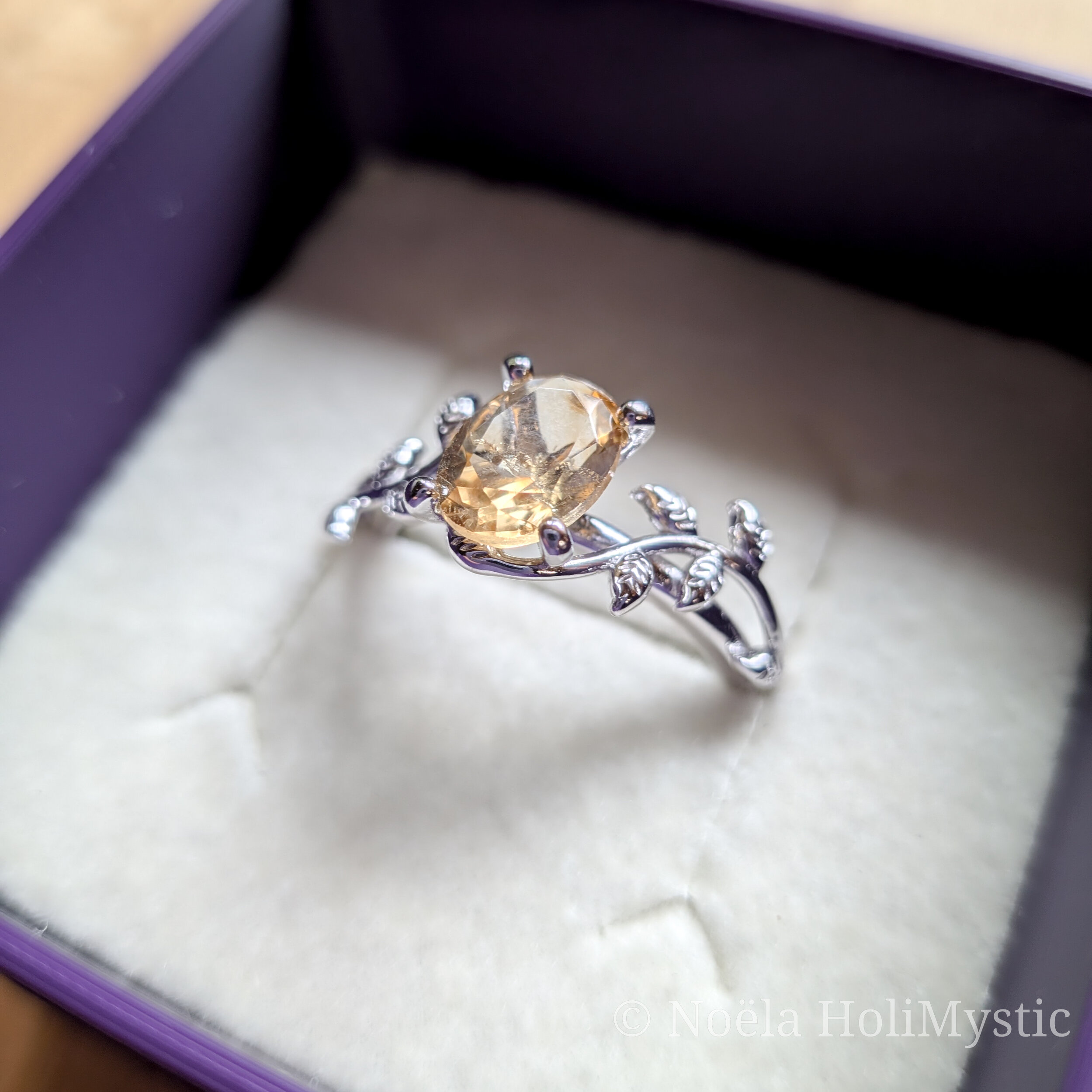 bague citrine