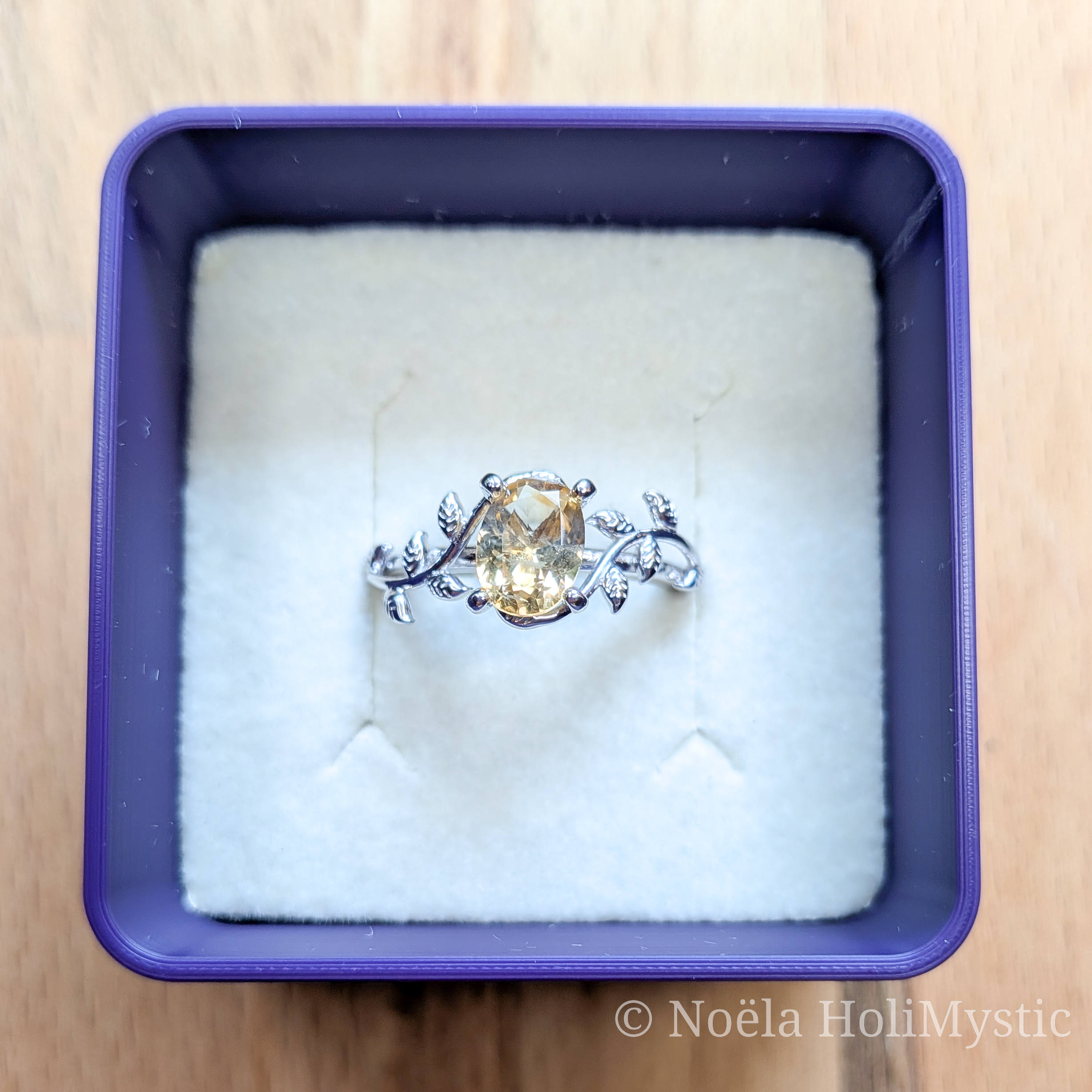 bague citrine
