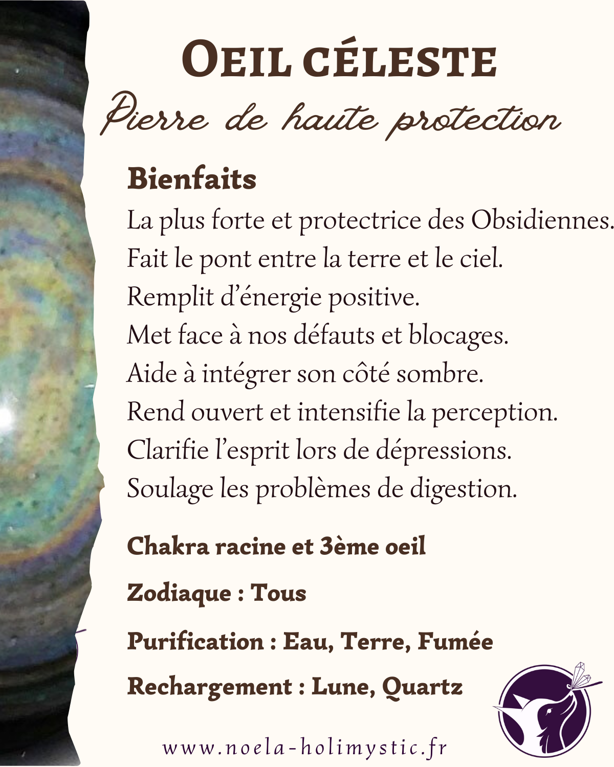 obsidienne oeil celeste