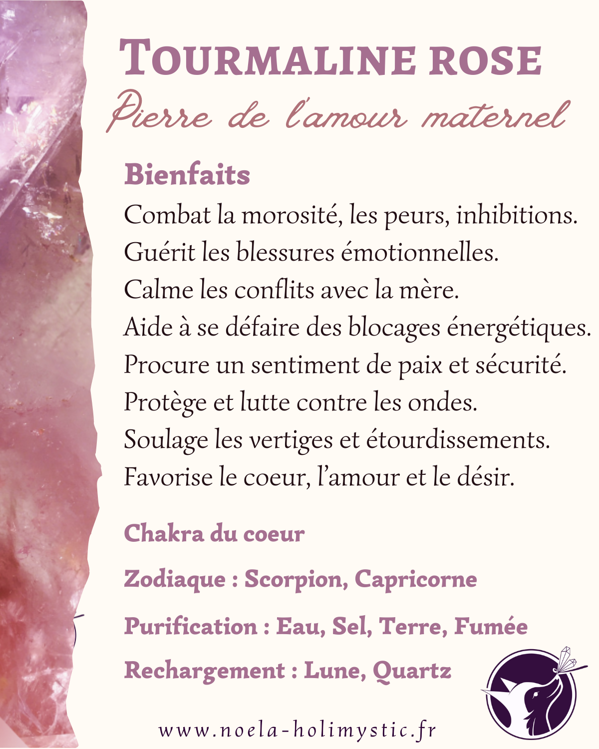 tourmaline rose