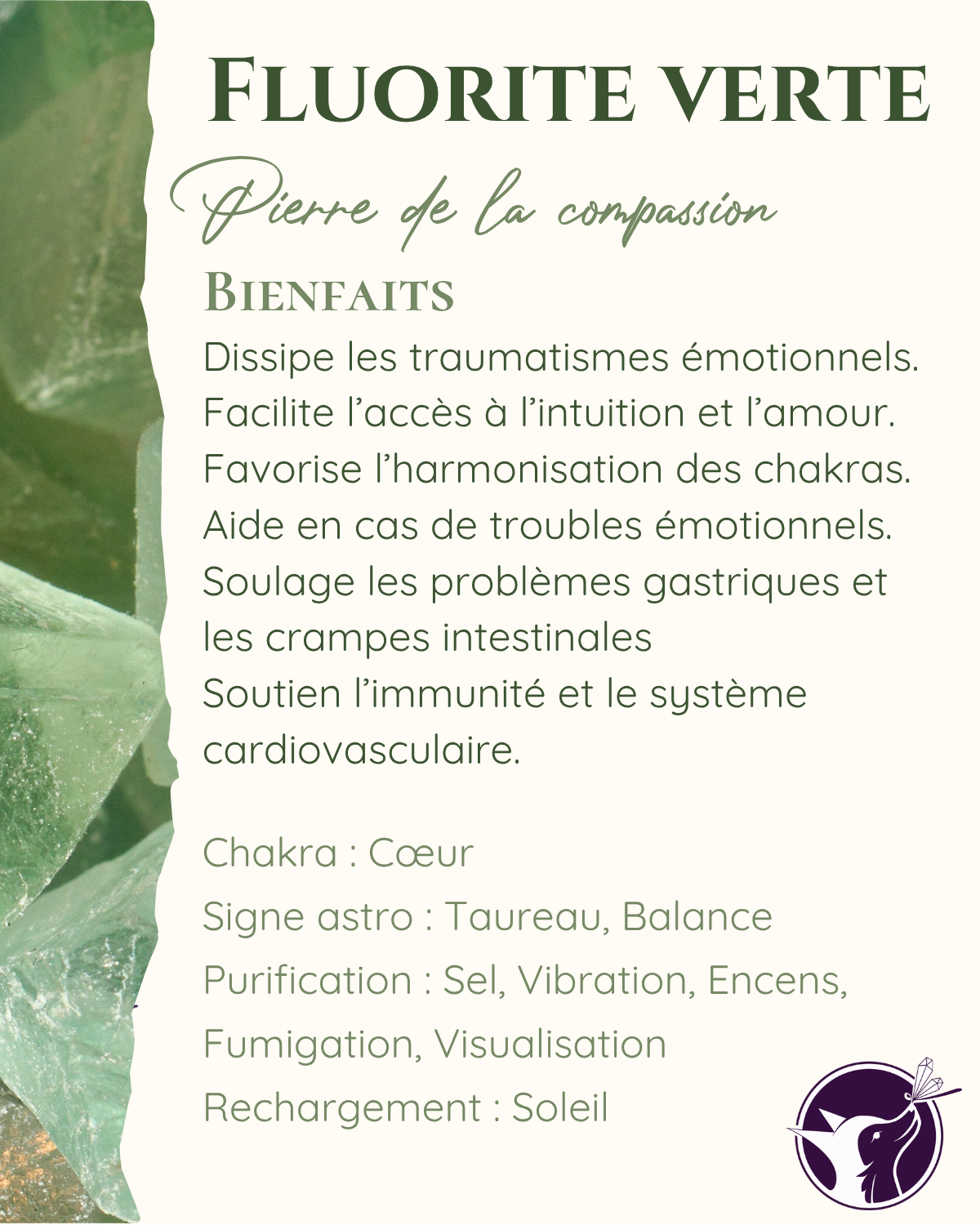 fluorite verte