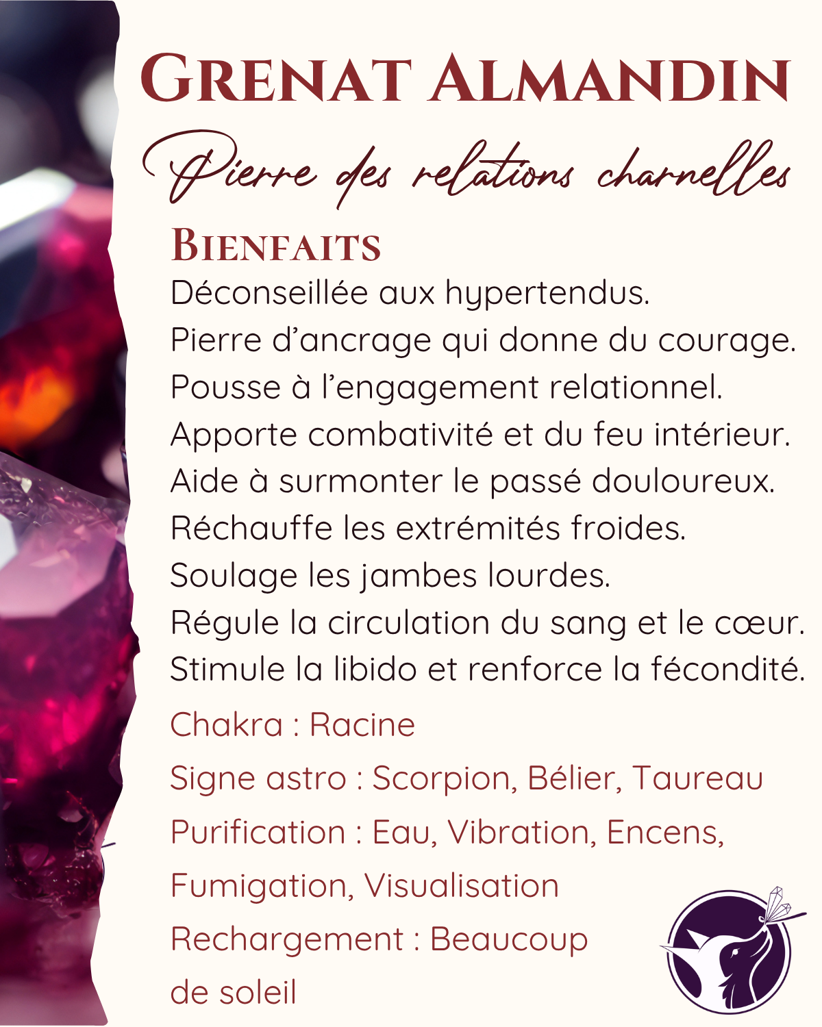 grenat almandin