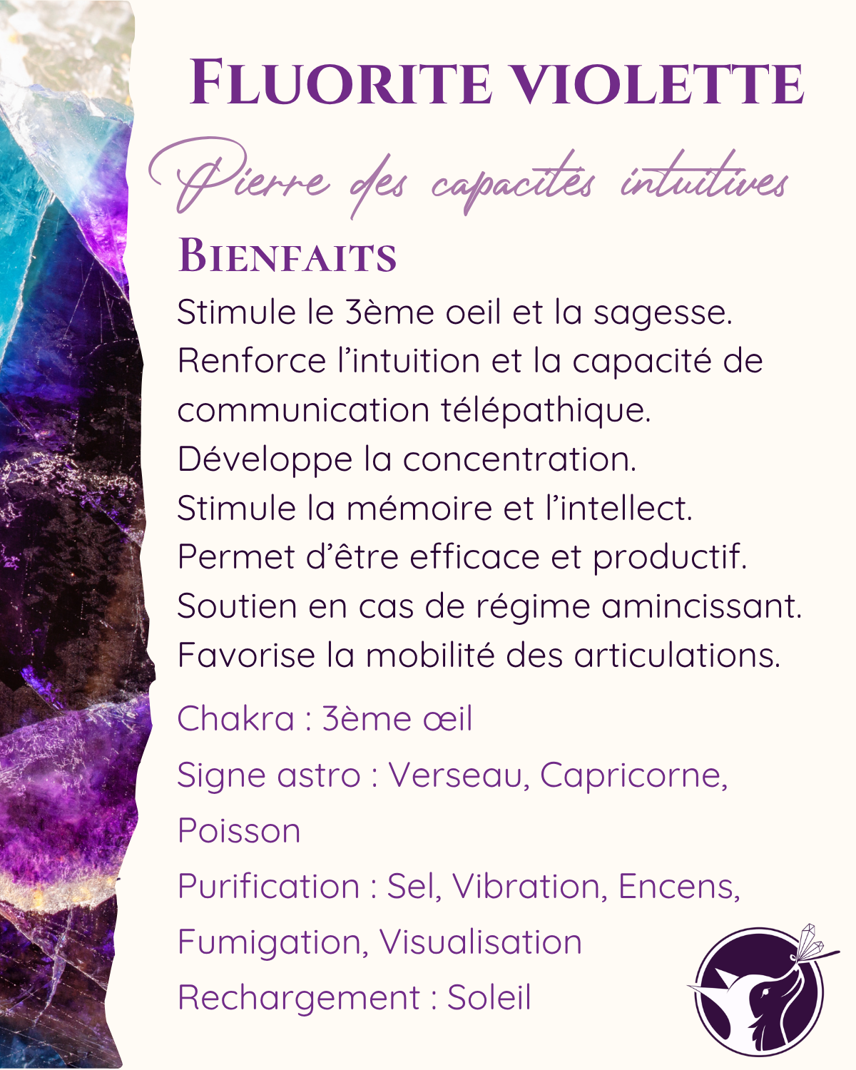 fluorite violette
