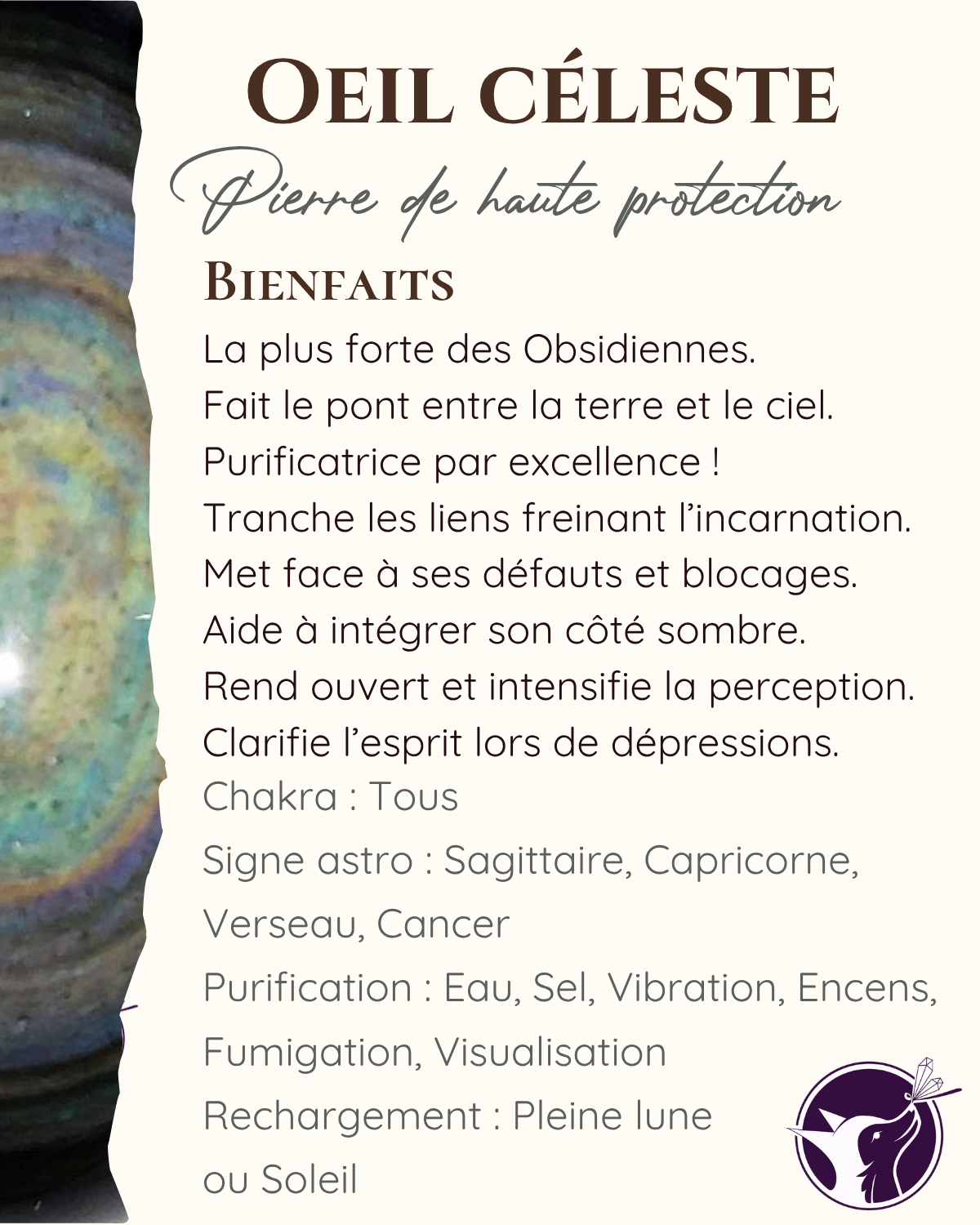 oeil celeste