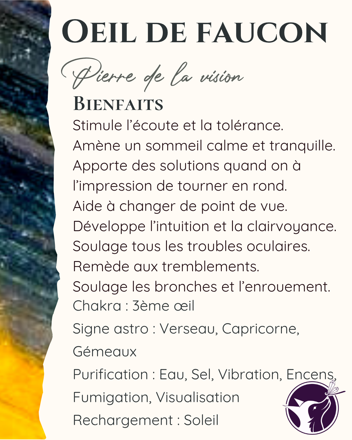 oeil de faucon
