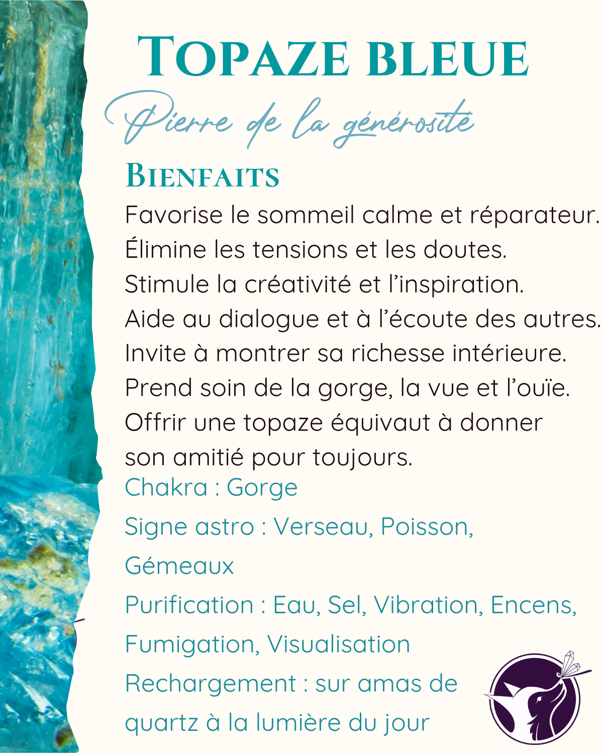 topaze bleue