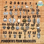 pendentifs pour bracelet