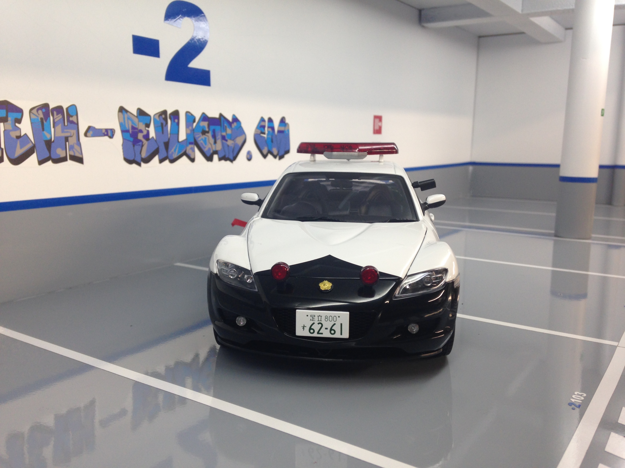 Mazda RX-8 Police Japan AUTOart 1:18 - édition Limitée 6000 Pièces - Neuve