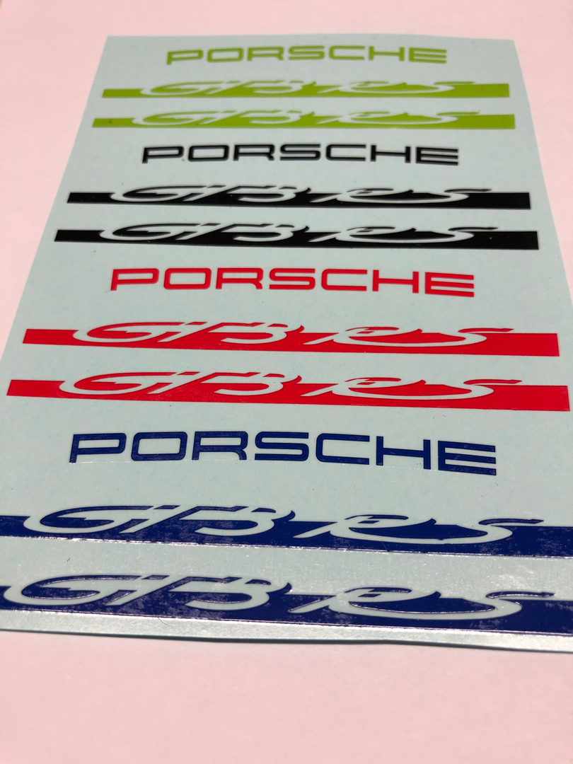 1/18 Decals Set Porsche GT3 RS Spare Parts/Decals stephreplicarsen