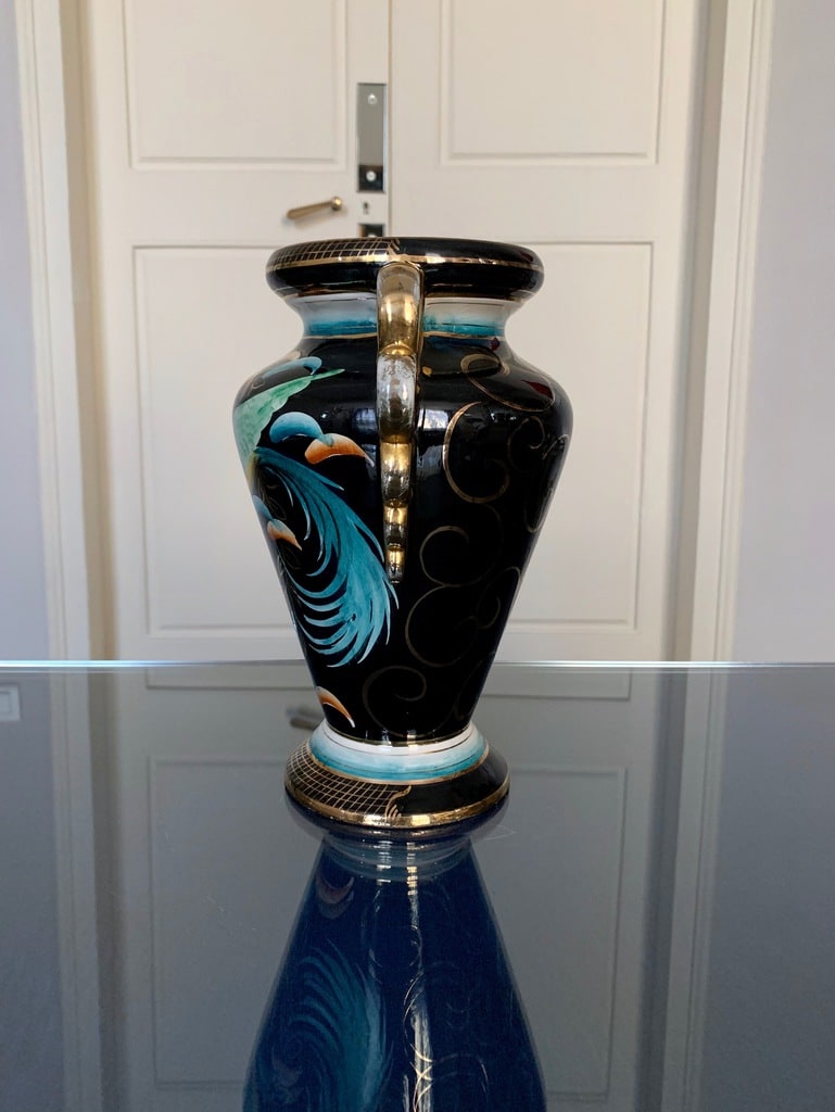 vase-noir-et-or-brocante