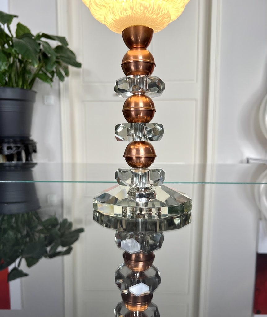 lampe-en-cristal-et-cuivre-verre-clichy-luminaire-design-moderne-20-siecle
