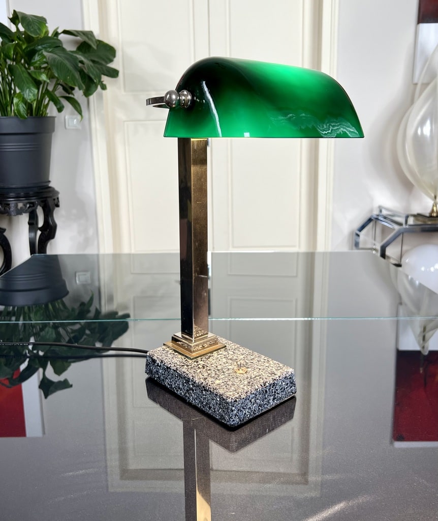 lampe-de-bureau-vintage-opaline-verte-reflecteur-orientable-antiquaire-brocante-en-ligne