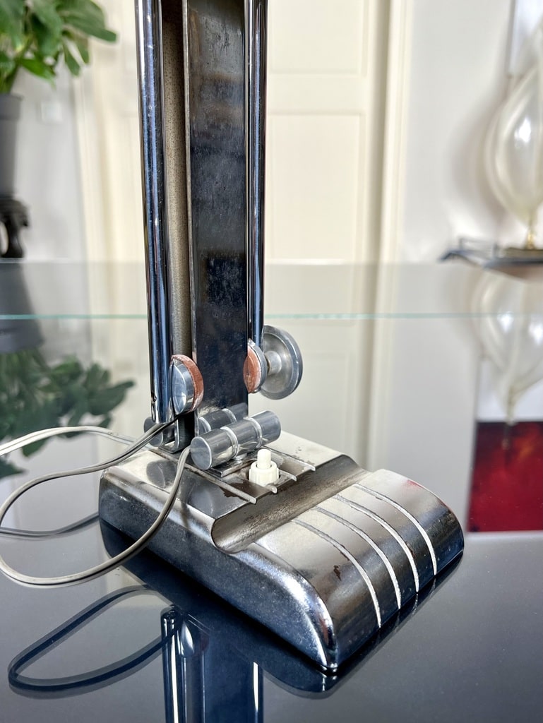lampe-de-bureau-epoque-art-deco-1930-metal-chrome-antiquaire-brocante-vintage