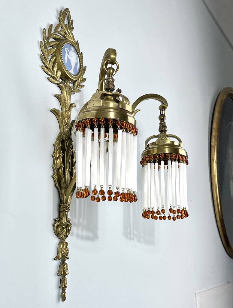 luminaires-anciens-applique-murale-en-bronze-debut-20-siecle-antiquaire-en-ligne