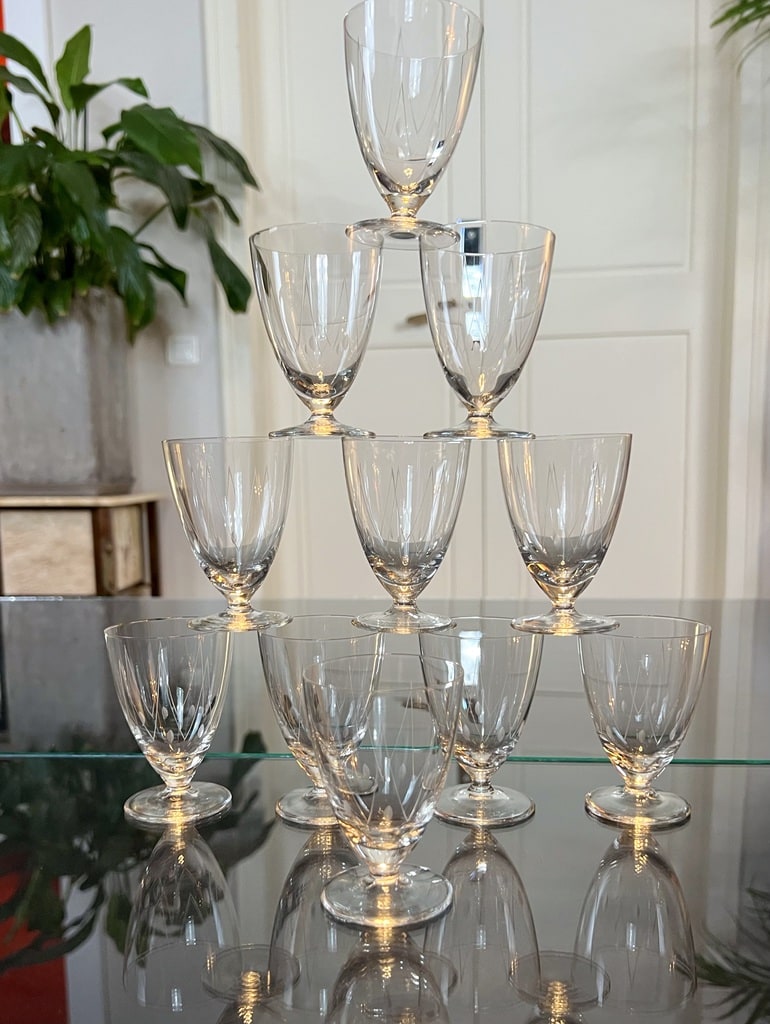 service-verres-cristal-art-deco-brocante-en-ligne-antiquaire-20e-siecle