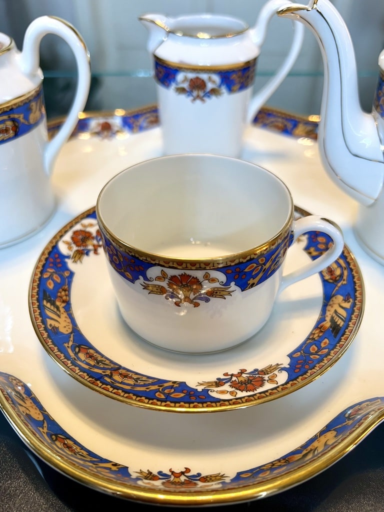 service-a-the-tasse-theiere-limoges-ancien