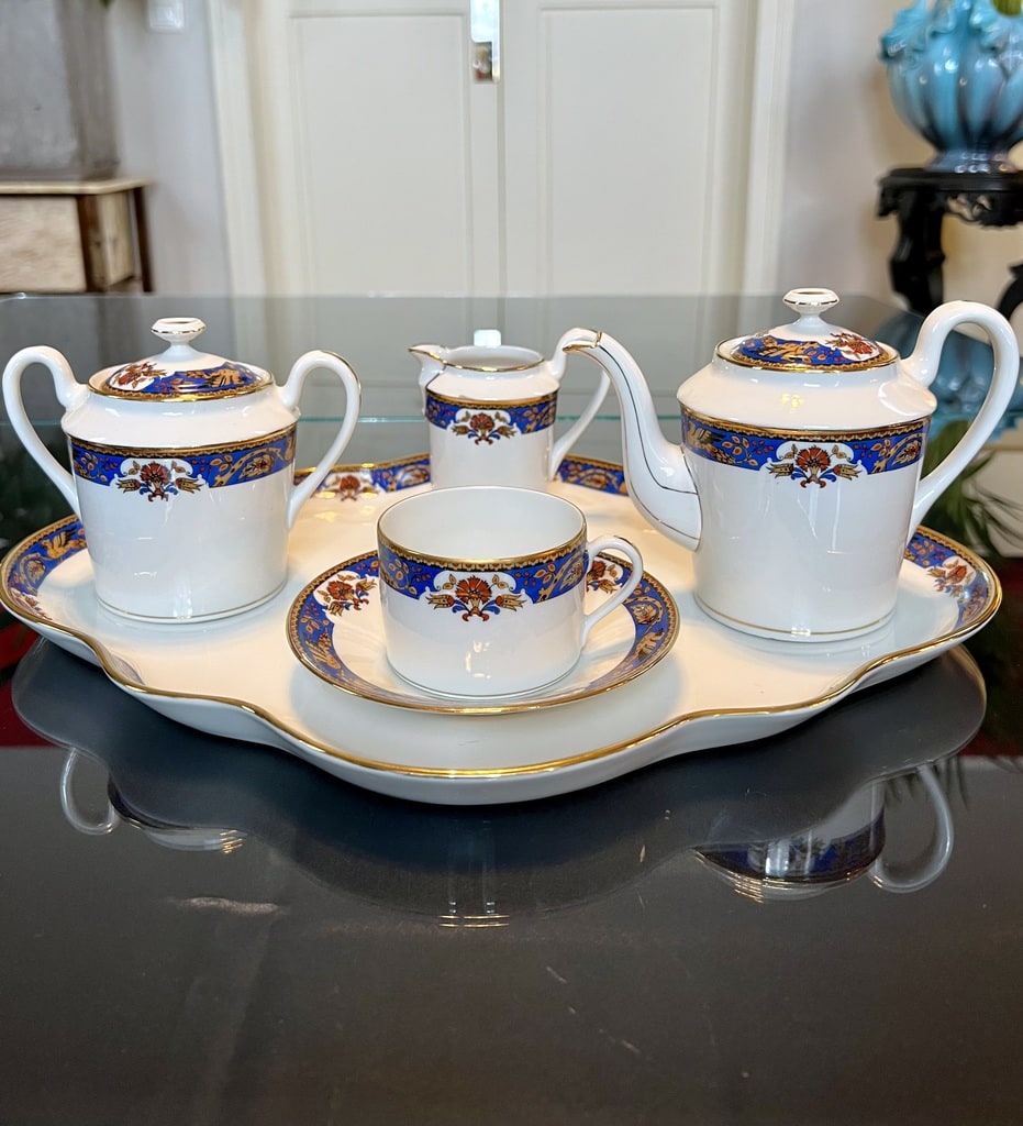 Tasse à thé ancienne porcelaine de Limoges