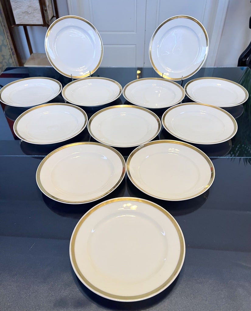 Service à dessert en porcelaine - Arts de la table