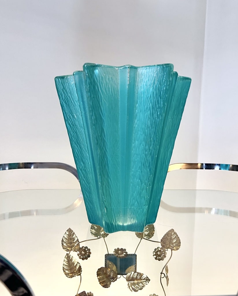 vase-davesn-sculpture-verre-moule-presse-etoile-vert-art-deco-1940-brocante-vintage