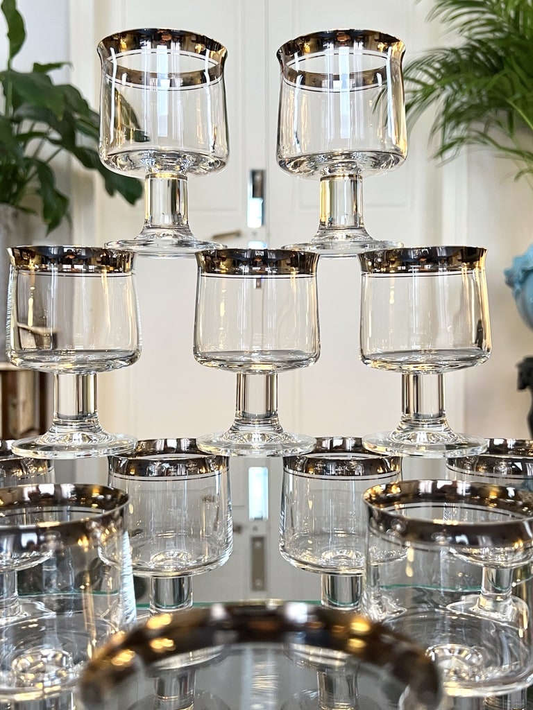 serivce-verres-vin-cristal-1970-thomas-rosenthal-rumba-allemagne-vaisselle-vintage-brocante-en-ligne