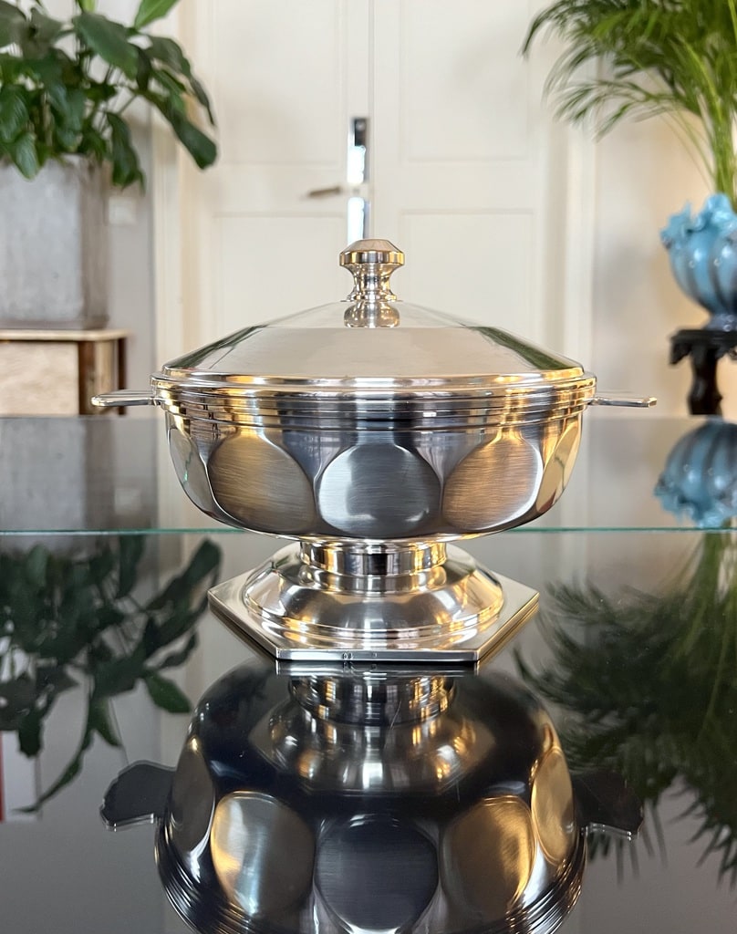 plat-de-service-soupiere-legumier-metal-argente-art-deco-vaisselle-ancienne
