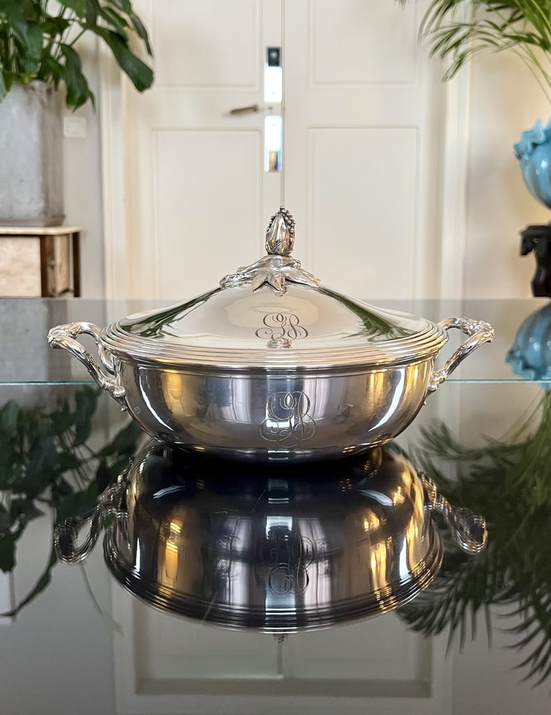 legumier-monogrammes-christofle-metal-argente-couvercle-fretel-vaisselle-ancienne-antiquaire-brocante