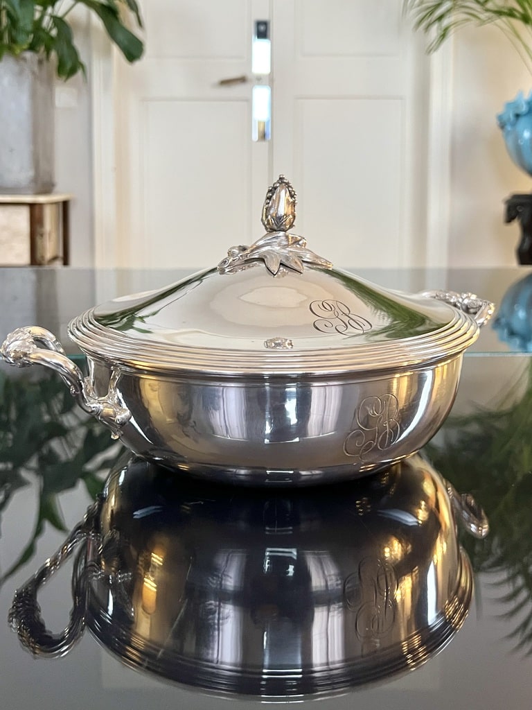 plat-de-service-metal-argente-legumier-christofle-monogrammes-19e-siecle-vaisselle-ancienne-brocante-antiquites