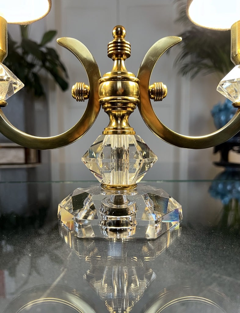 pied-de-lampe-ancienne-en-cristal-laiton-luminaire-art-deco-style-moderne-brocante-antiquites