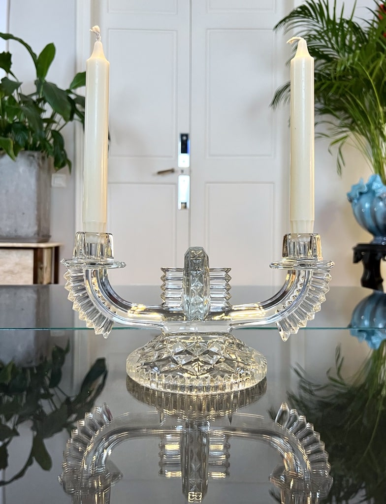 bougoir-art-deco-style-moderne-en-verre-bougie-decoration-de-table-brocante-antiquites