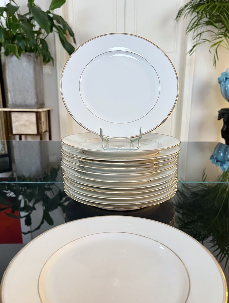 service-assiettes-dessert-porcelaine-limoges-blanc-or-brocante-en-ligne-vaisselle-ancienne