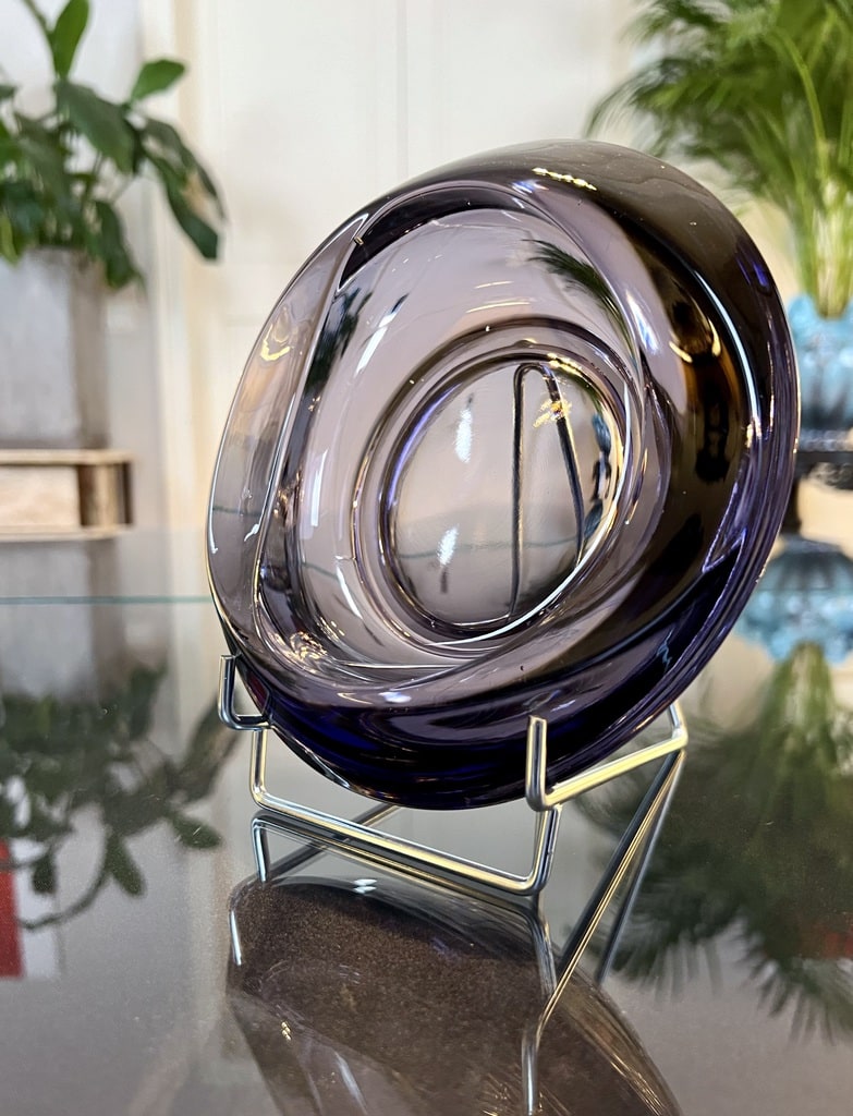 vide-poche-en-cristal-couleur-violet-decoration-interieure-moderne-brocante-vintage
