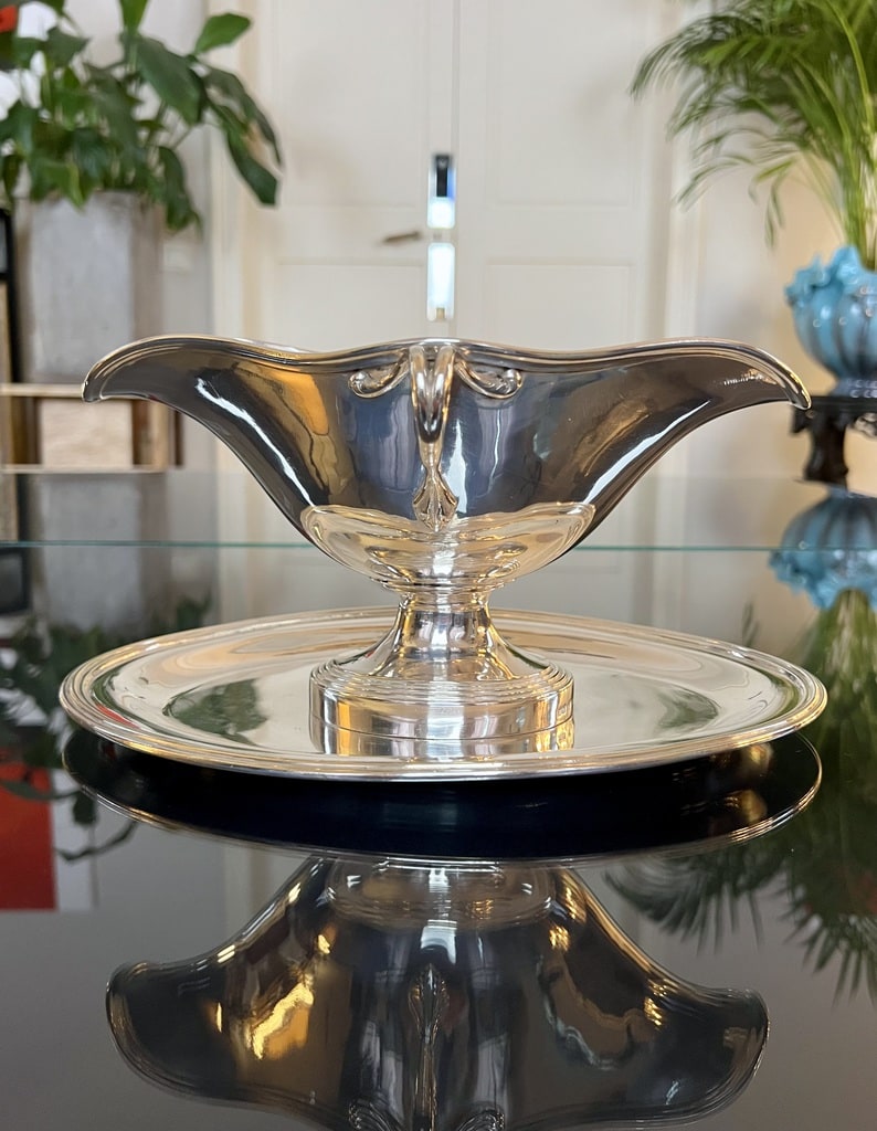 Christine Blanc | Saucière CHRISTOFLE modèle MALMAISON