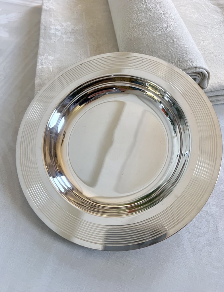 dessous-de-bouteille-metal-argente-christofle-art-de-la-table-vintage-brocante-vaisselle-ancienne