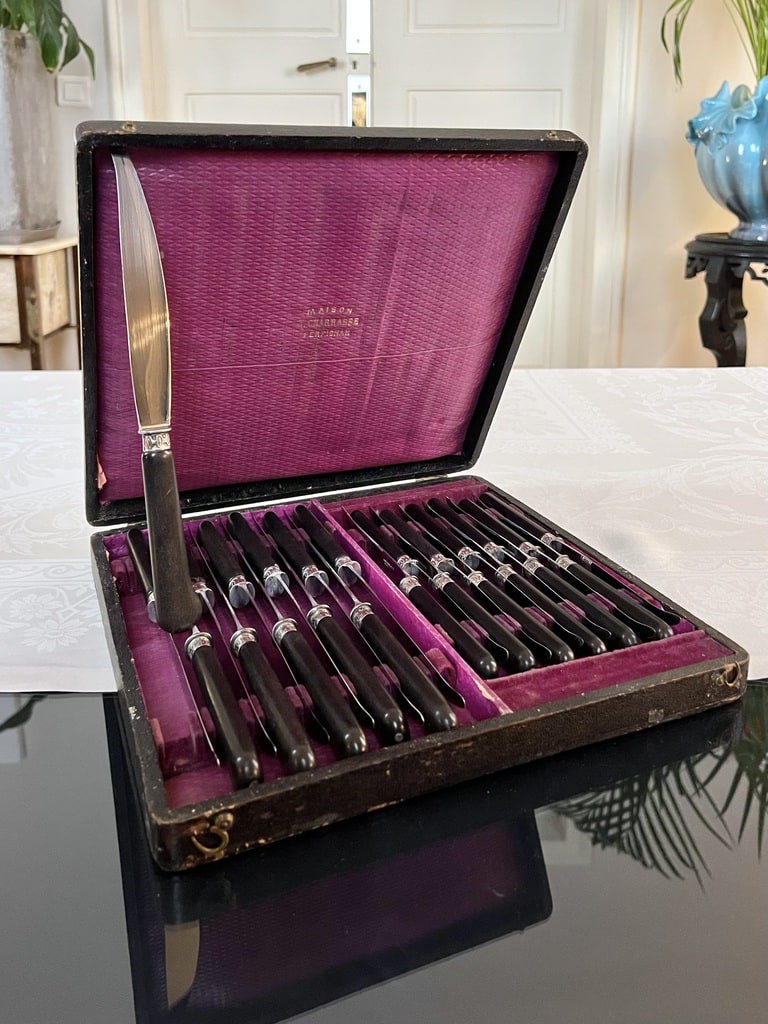 coffret-couteaux-ebene-viroles-metal-argente-couverts-anciens-brocante-antiquites