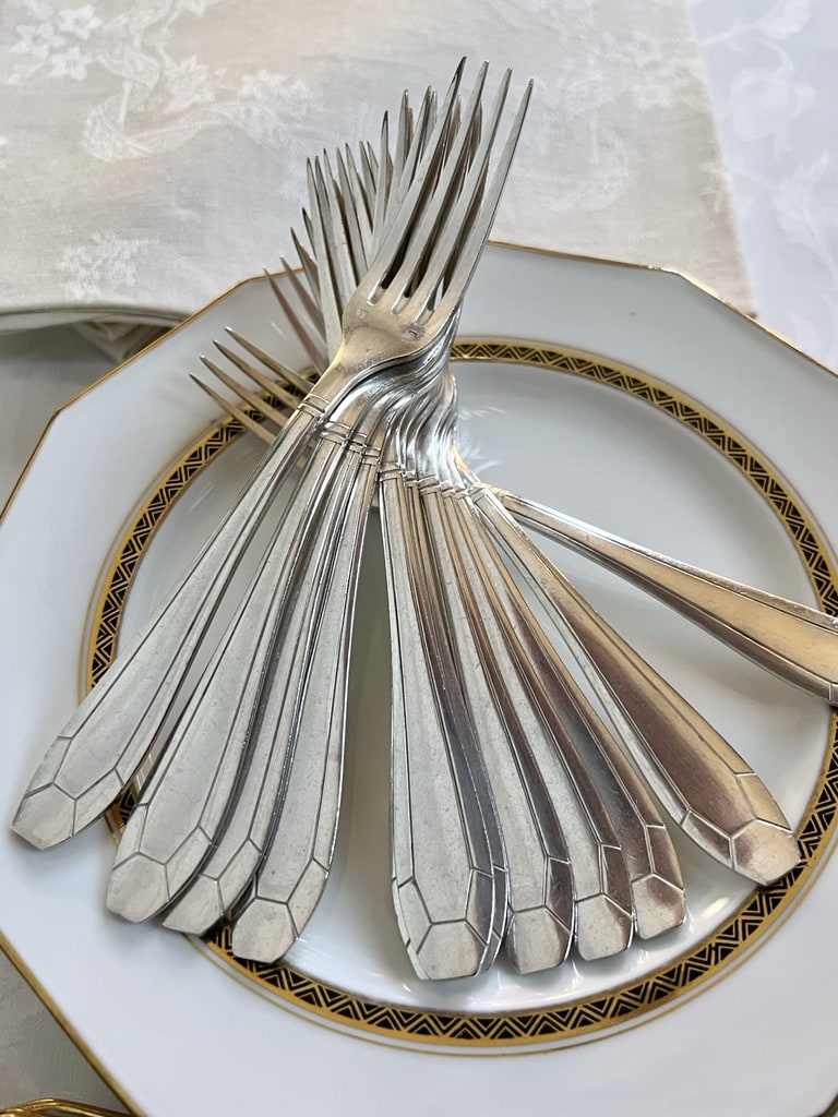 fourchettes-entremets-metal-argente-art-deco-argenterie-ancienne-vaisselle-20e-siecle-brocante
