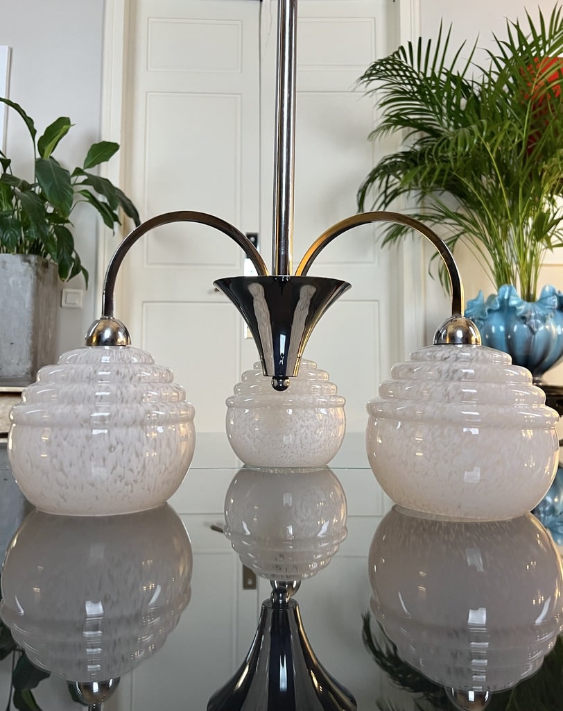 3-globes-clichy-verre-pour-lustre-vintage-luminaire-lampe-vintage-antiquites-brocante-design-20e-siecle