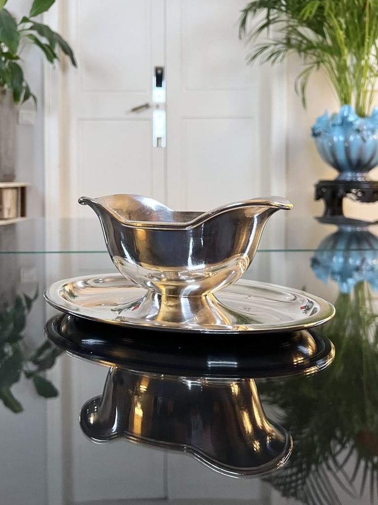 BELLE ET ANCIENNE Saucière Sarreguemines U&C Vaucluse Bleu Ancien EUR 25,00 - FR