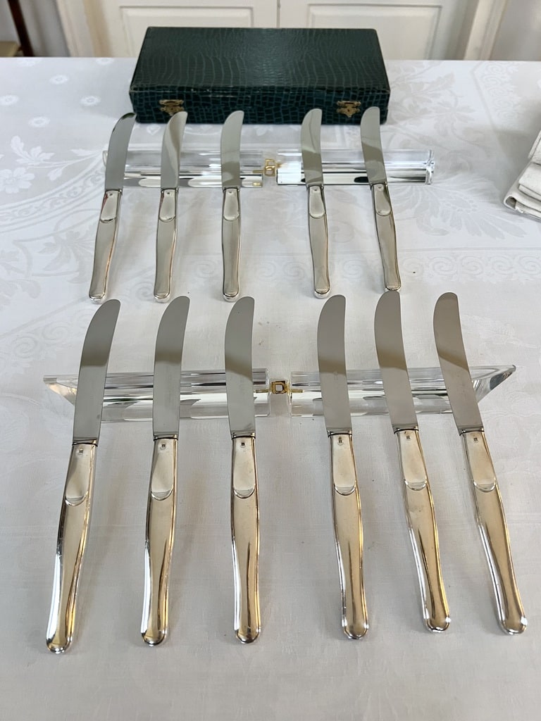 coffret-couteaux-anciens-metal-argente-lame-inox-brocante-vintage-vaisselle